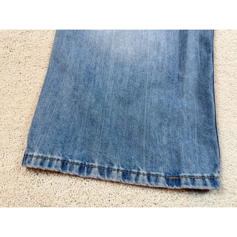 Levis 569 Mens Loose Straight Baggy Workwear Jeans Blue 44x32 Actual 42x29 #1468